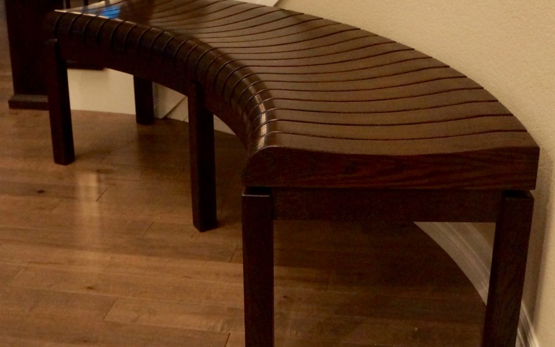 Curved Entry Bench