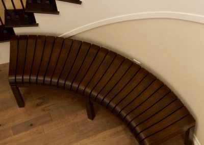 Curved Entry Bench